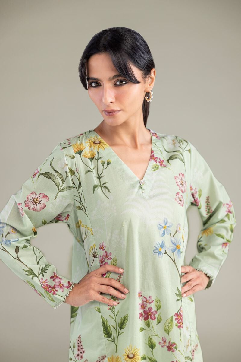 Floral Longline Kurta