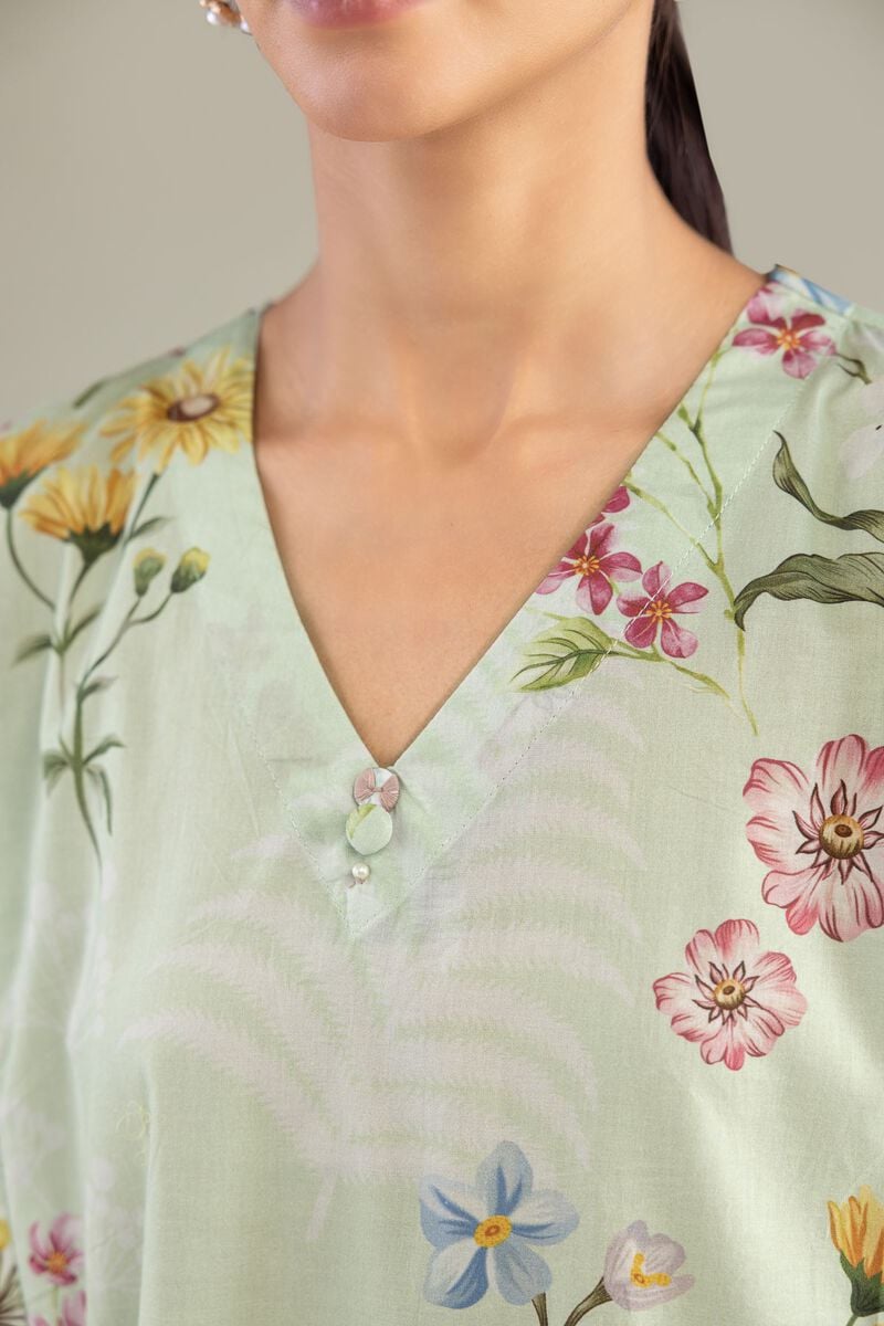 Floral Longline Kurta