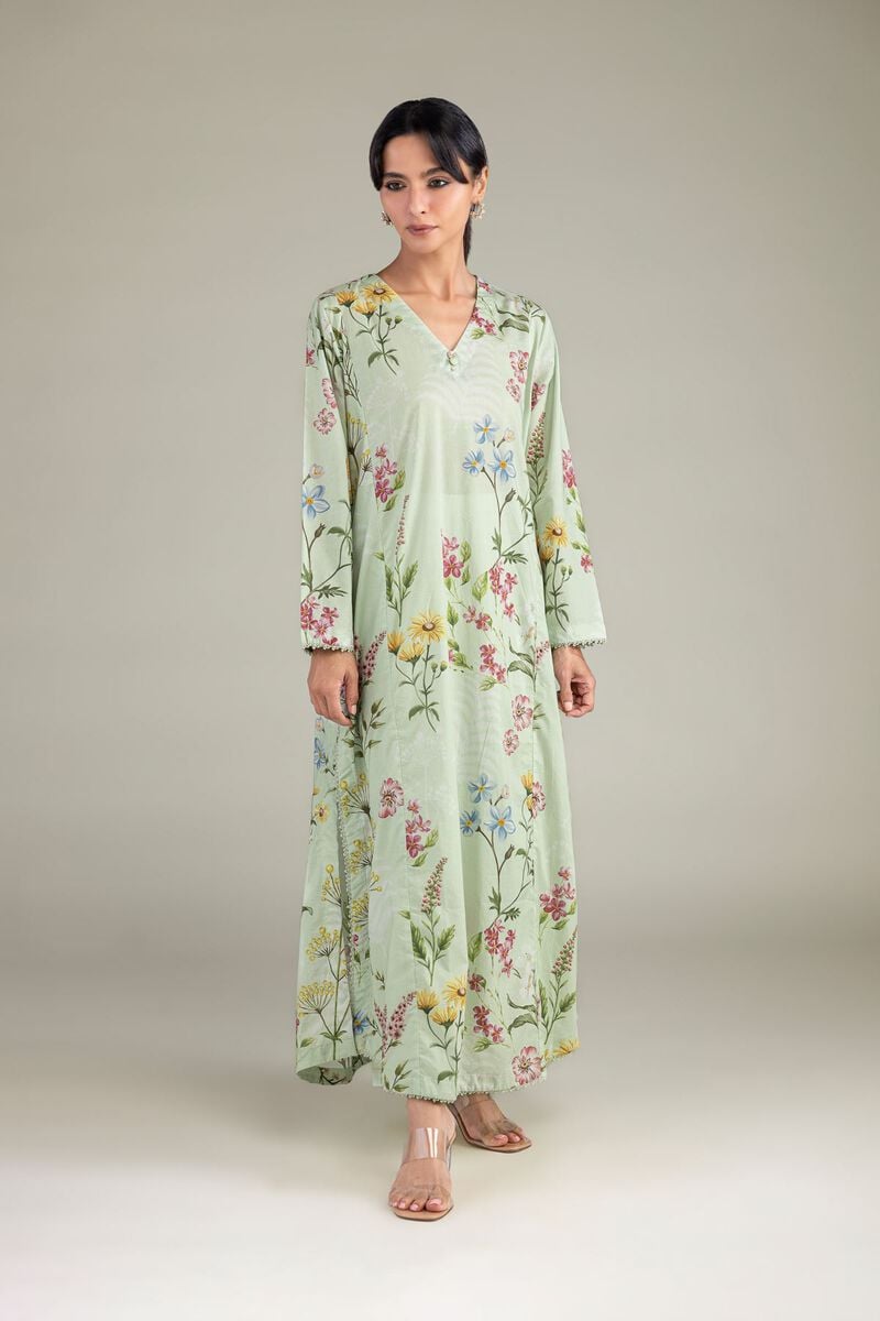 Floral Longline Kurta