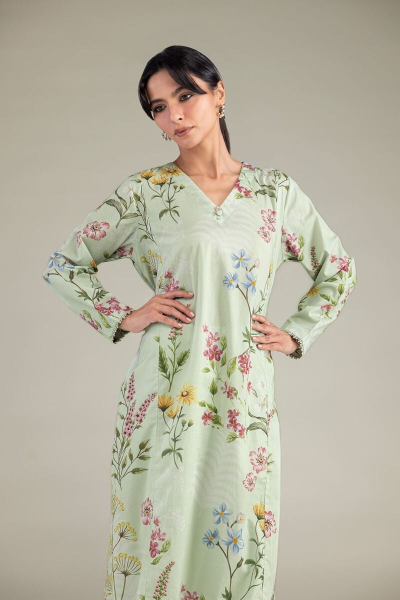 Floral Longline Kurta