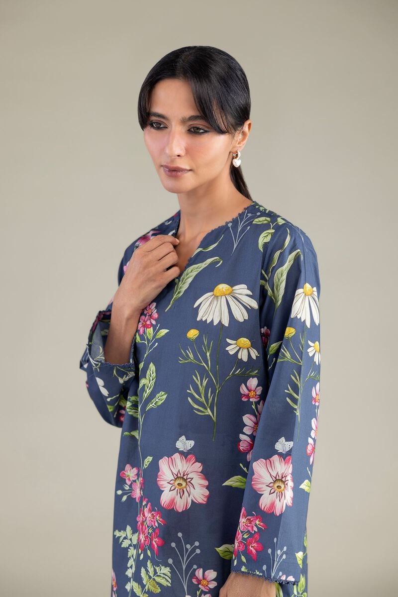 Short Navy Kurta
