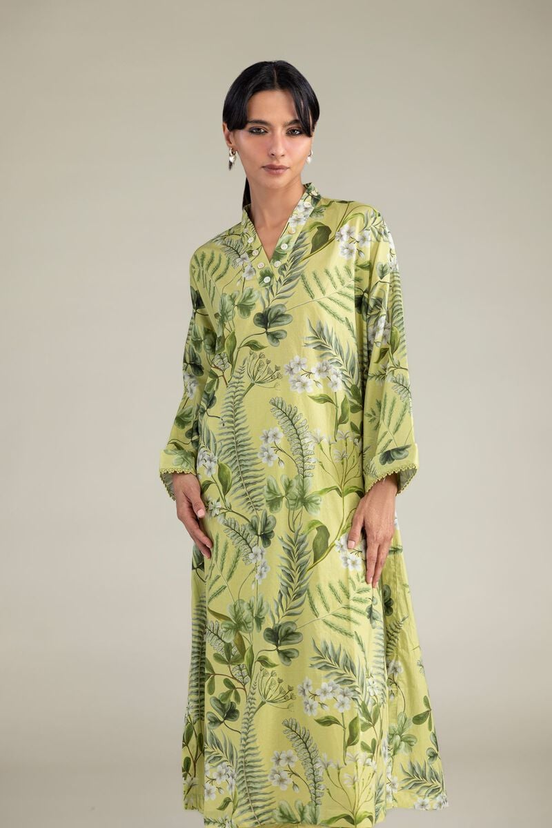 Floral Longline Kurta