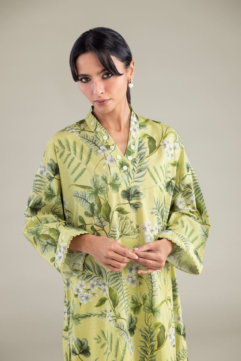 Floral Longline Kurta