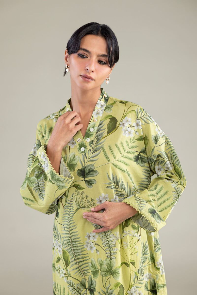 Floral Longline Kurta