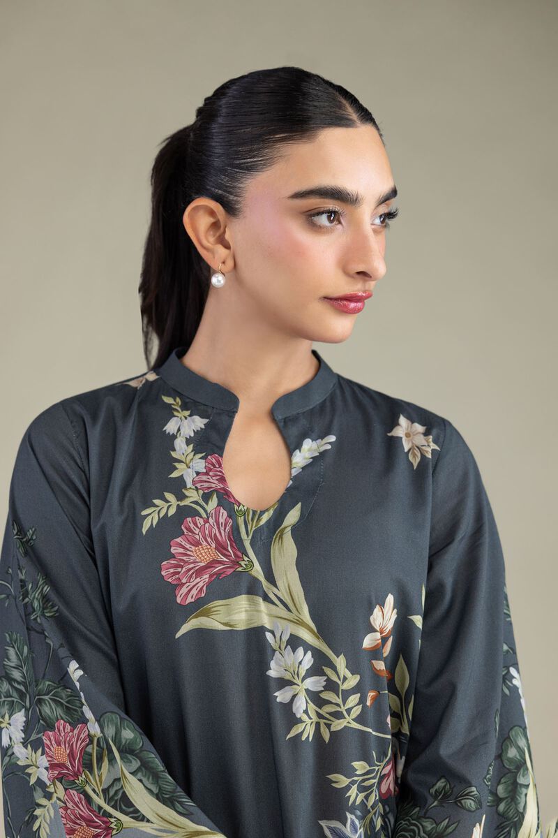 Floral Cambric Kurta