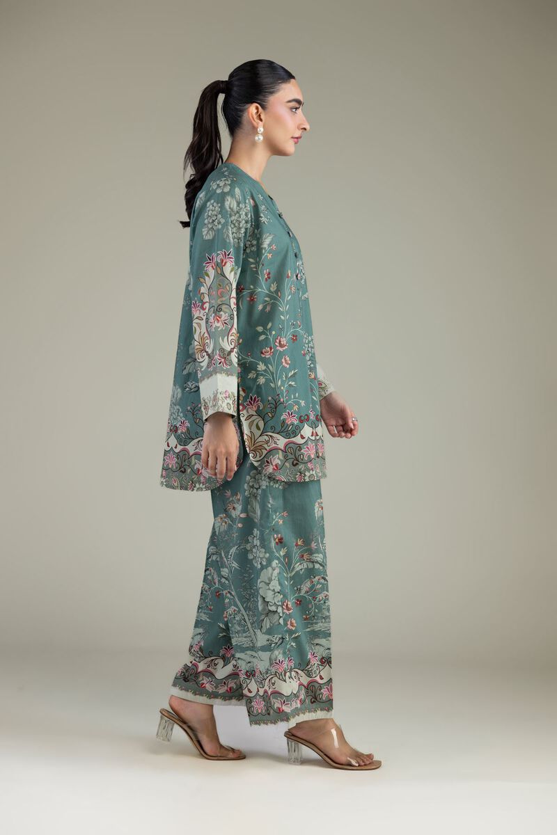 Floral Cambric Pants
