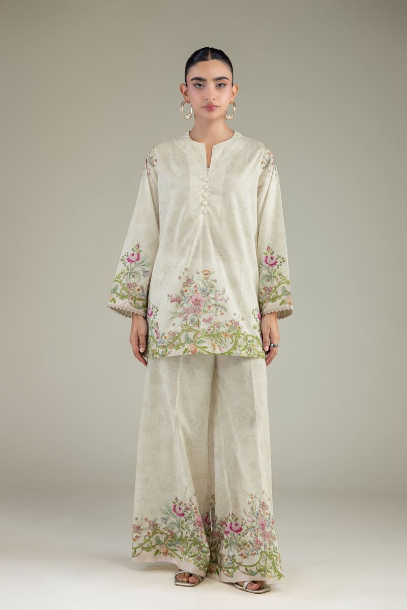 Floral Cambric Pants