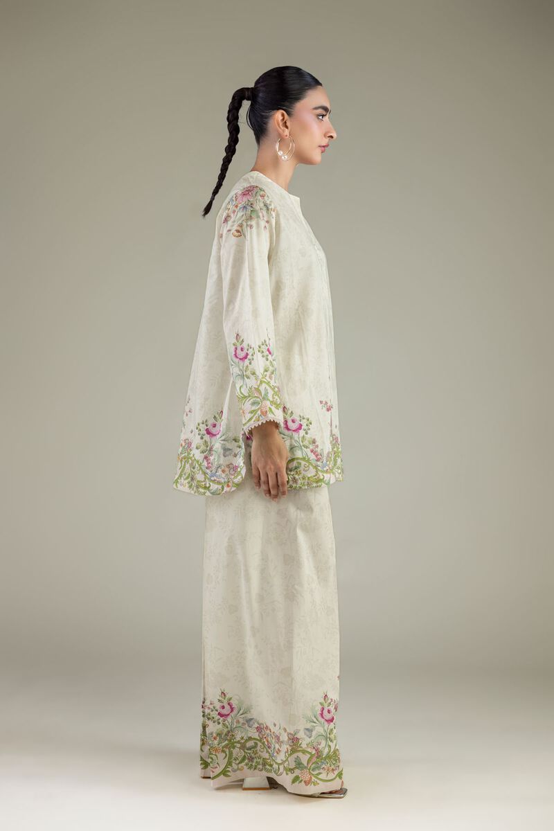 Floral Cambric Pants