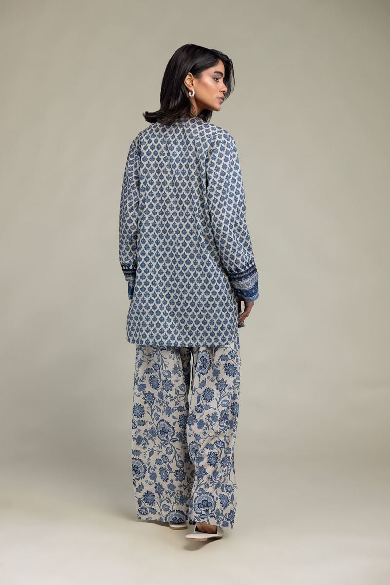 Blue Cambric Kurta