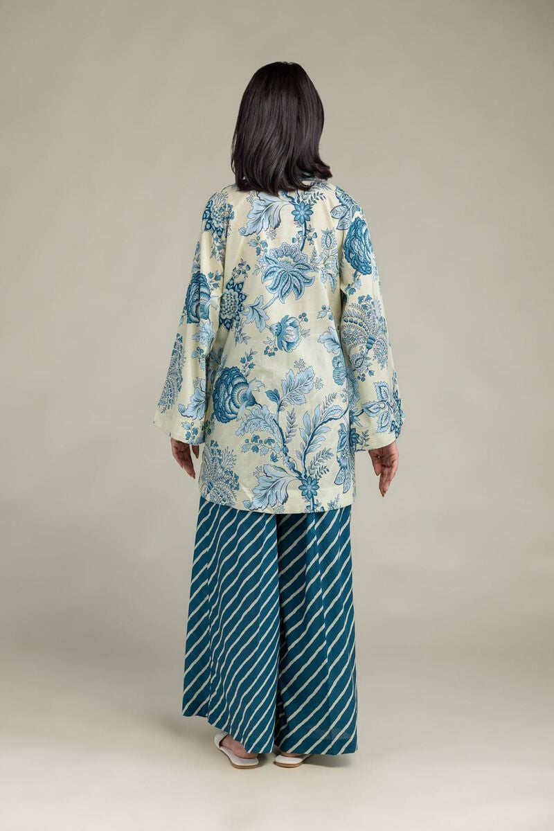 Floral Cambric Kurta