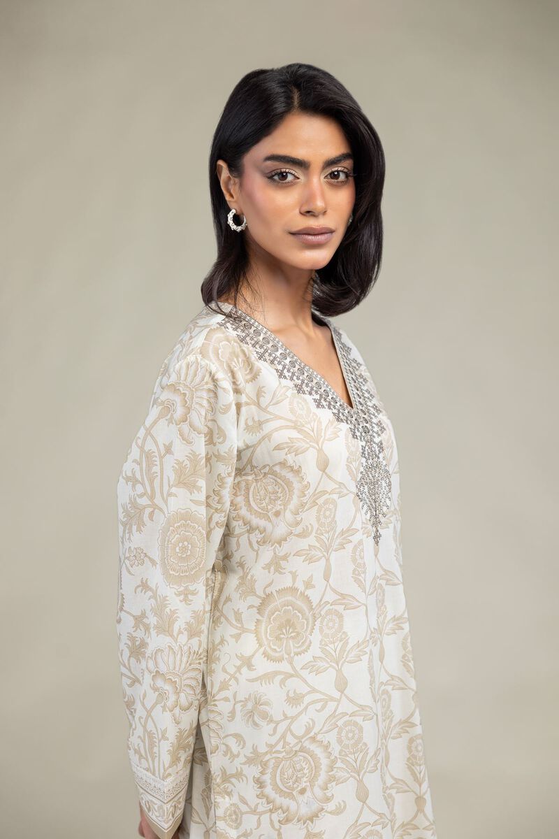 Floral Longline Kurta