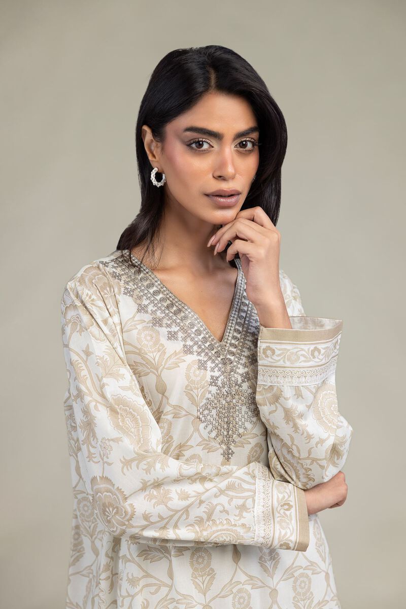 Floral Longline Kurta