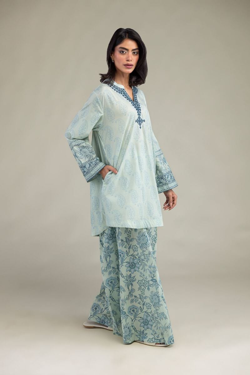 Floral Cambric Pants
