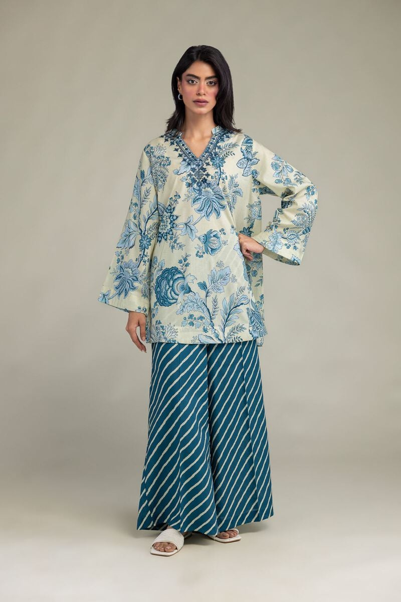Printed Cambric Pants