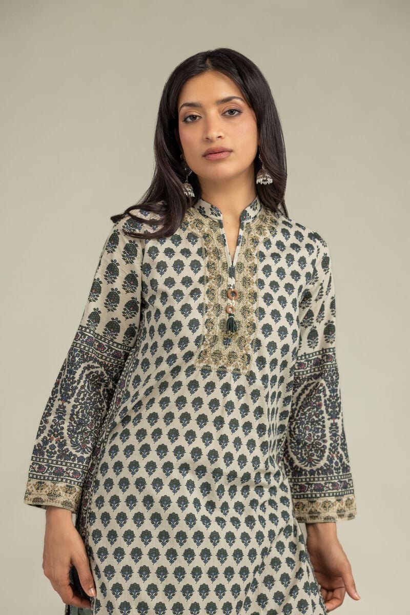 Printed Cambric Kurta
