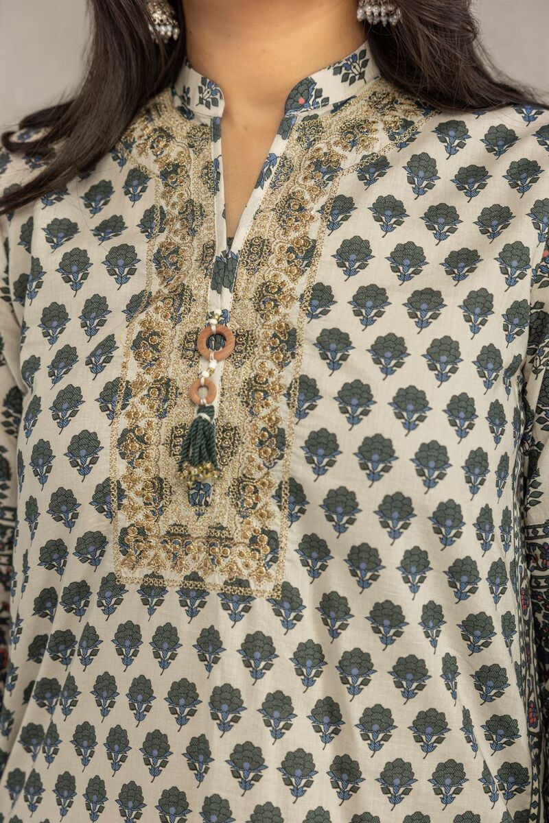 Printed Cambric Kurta