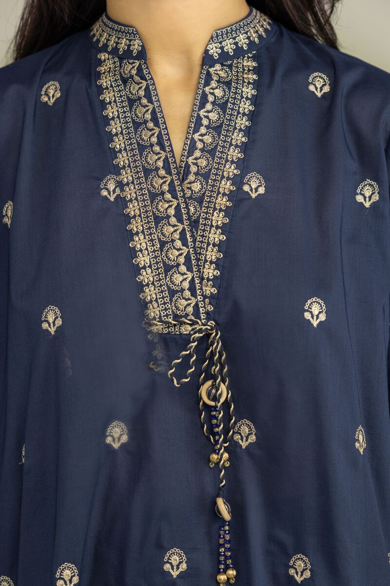 Short Navy Kurta