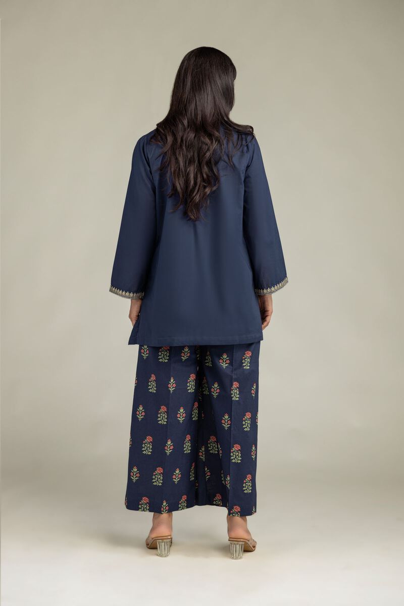 Short Navy Kurta