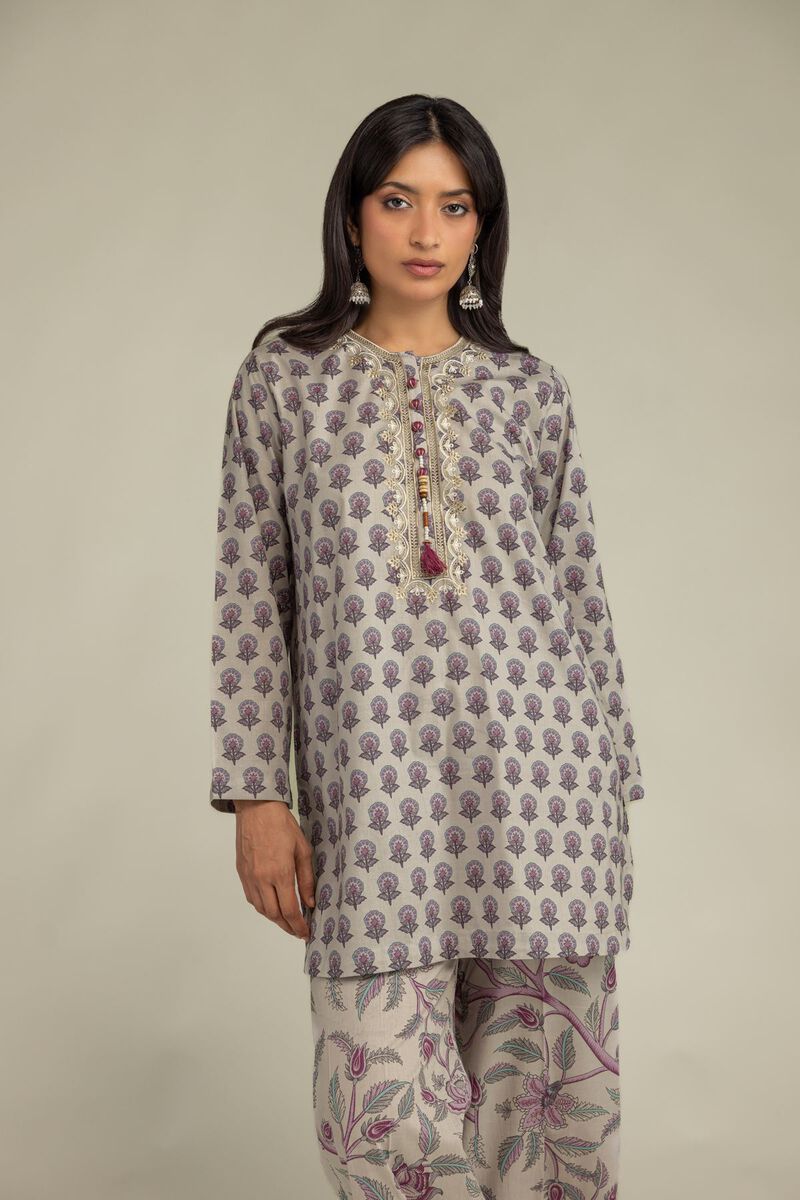 Short Beige Kurta