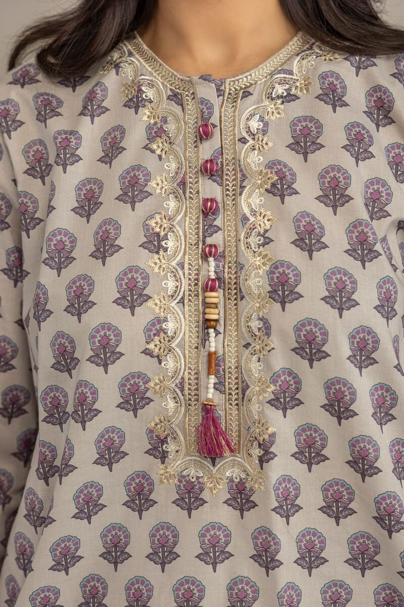 Short Beige Kurta