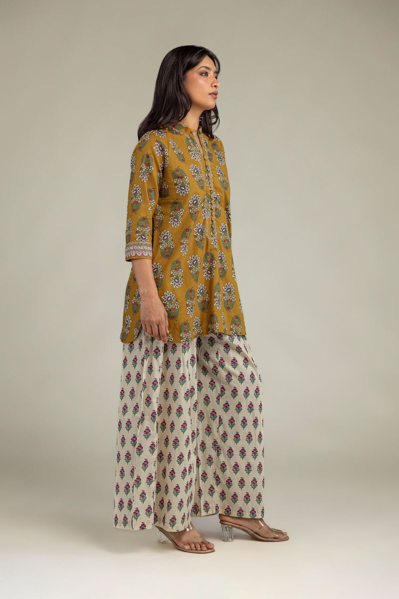 Floral Cambric Pants