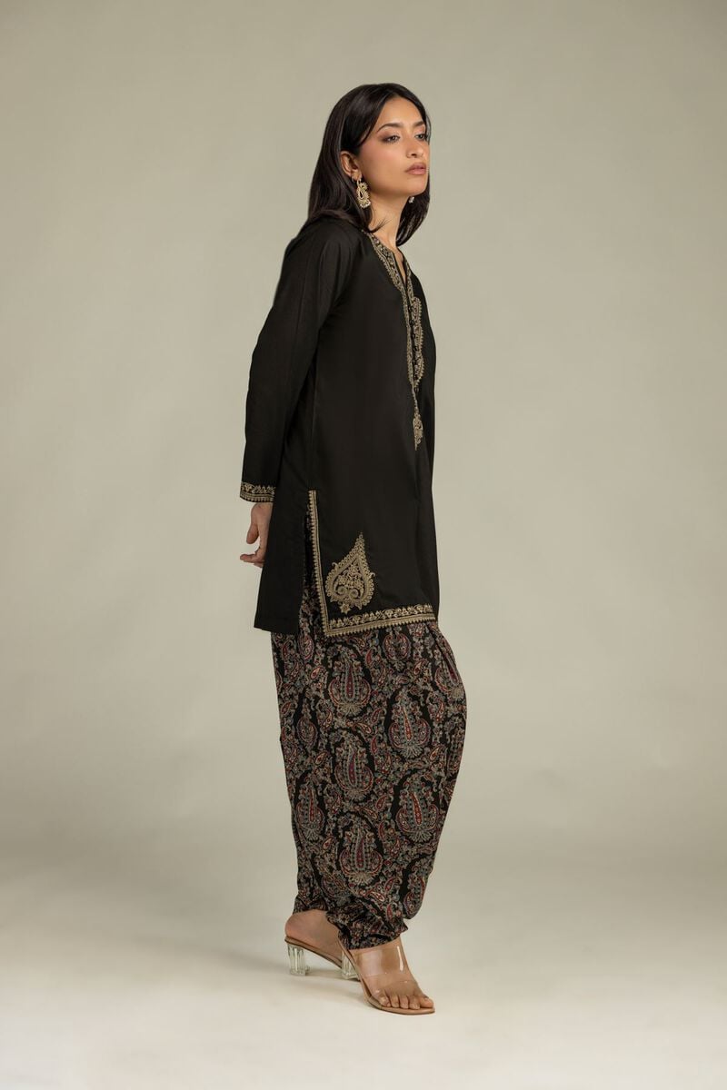 Black Paisley Shalwar