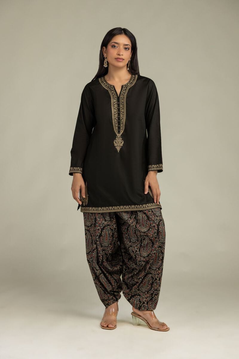 Black Paisley Shalwar