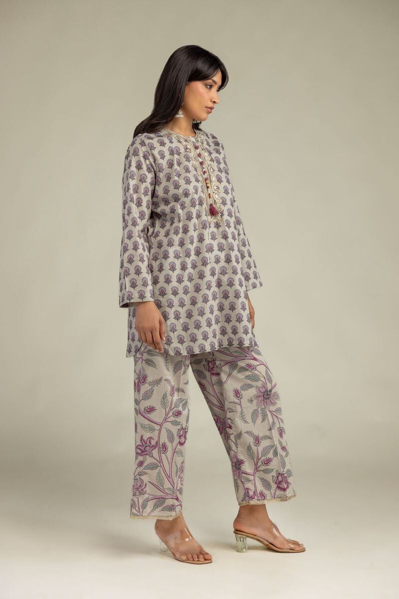 Floral Cambric Pants
