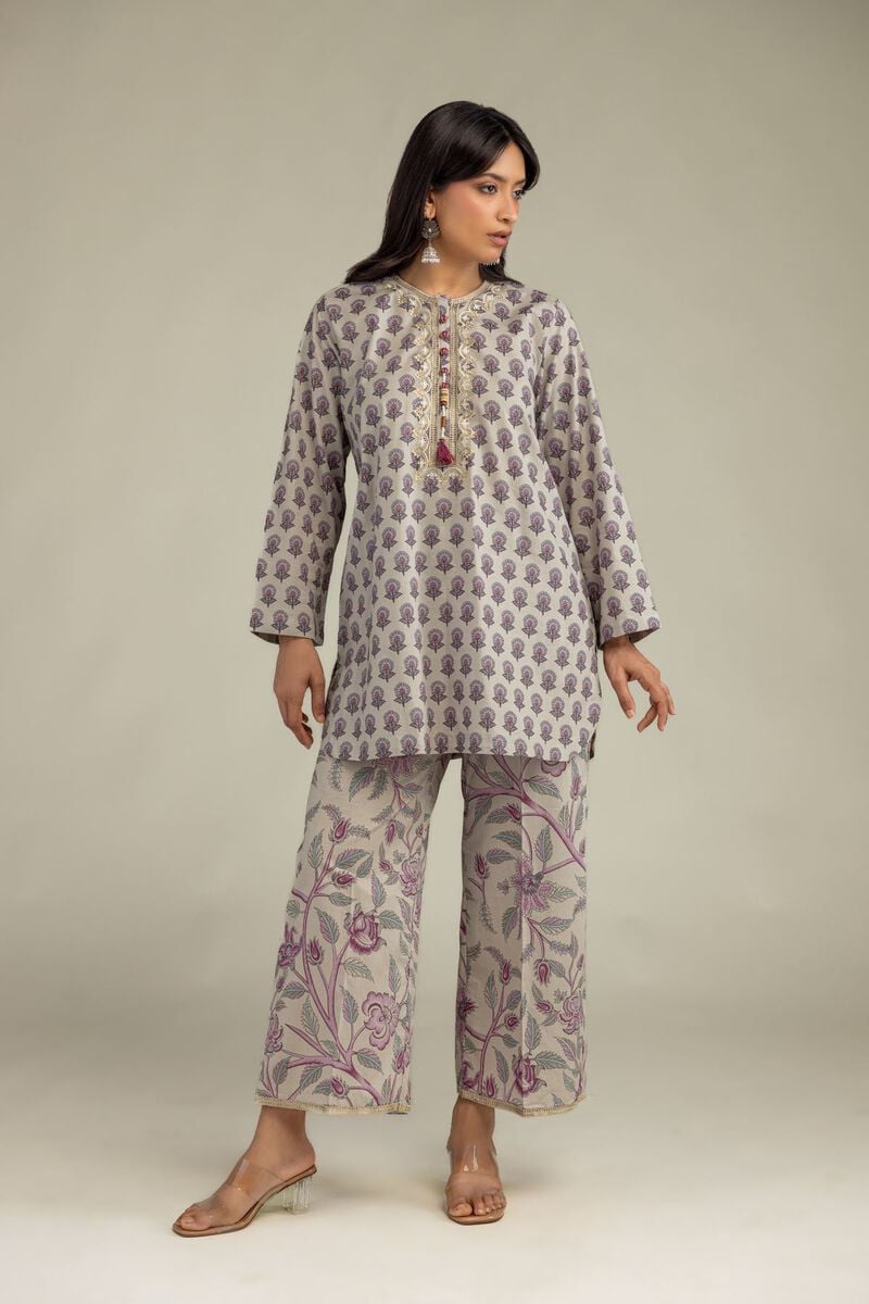 Floral Cambric Pants