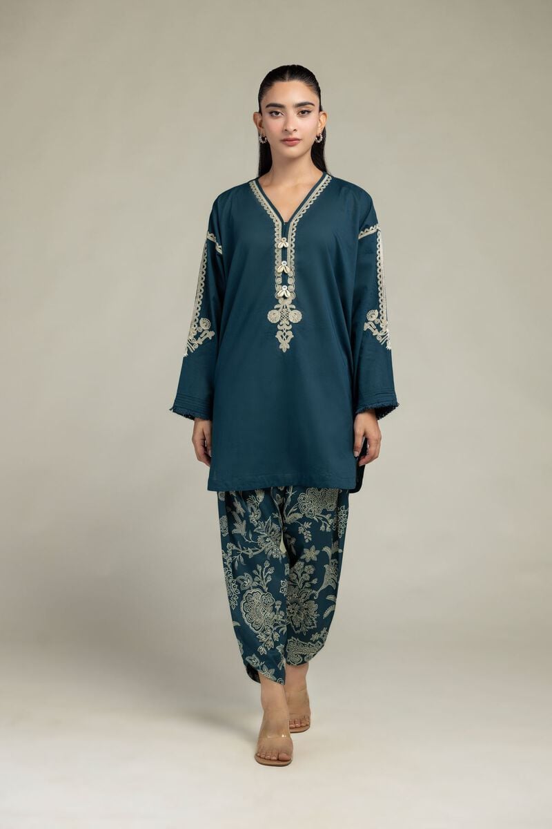 Floral Printed Shalwar
