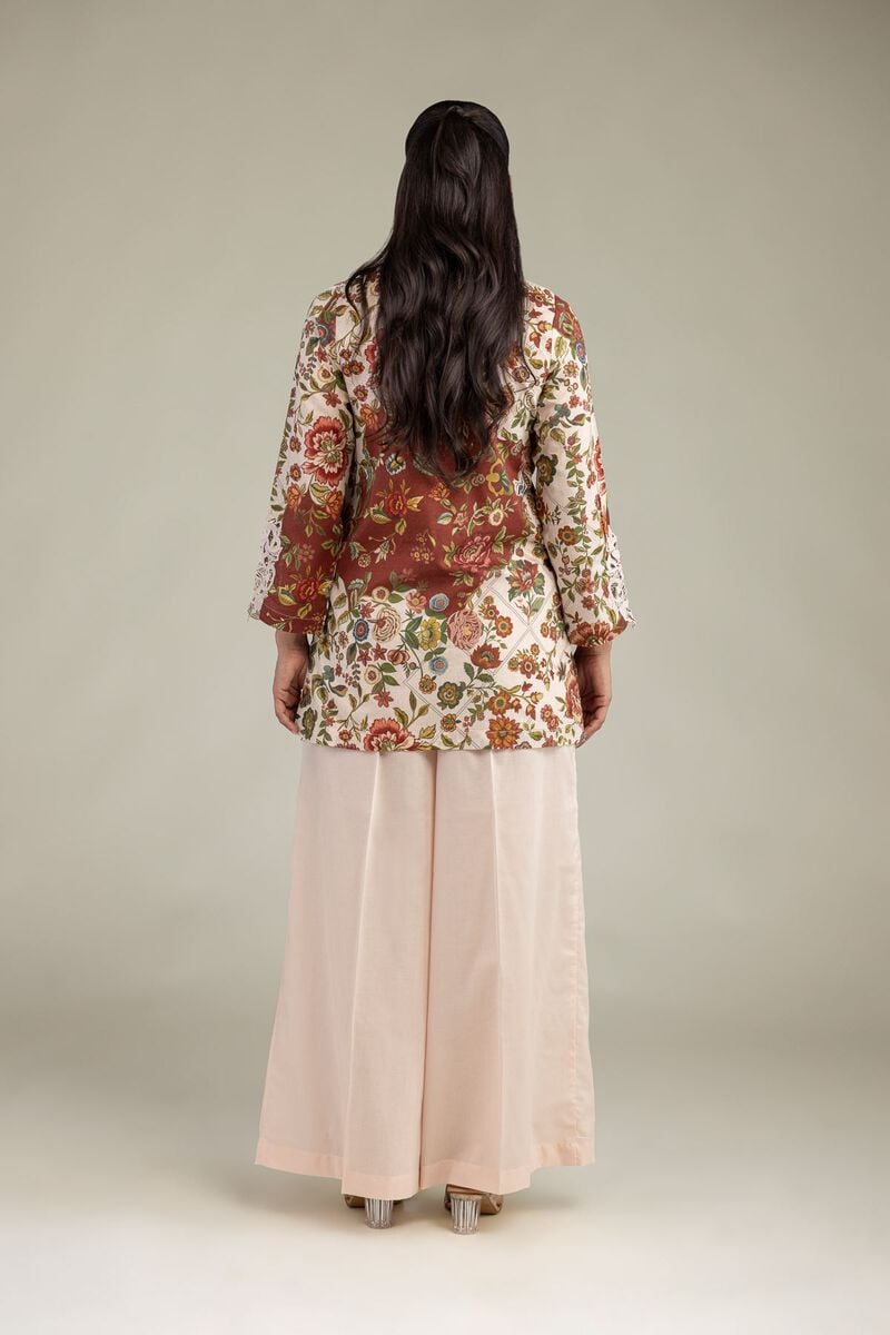 Floral Cambric Kurta