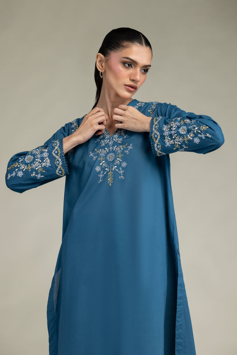 Floral Longline Kurta