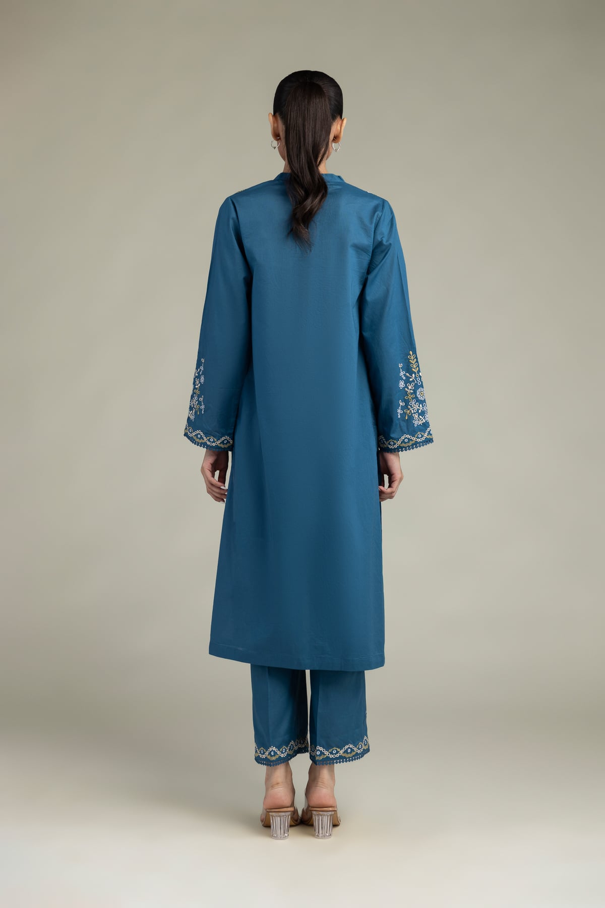 Floral Longline Kurta