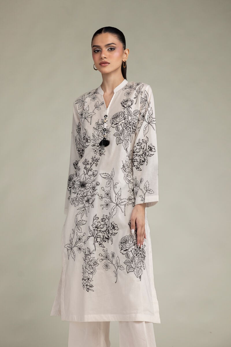 Cambric Longline Kurta