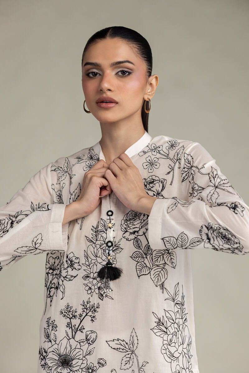 Cambric Longline Kurta