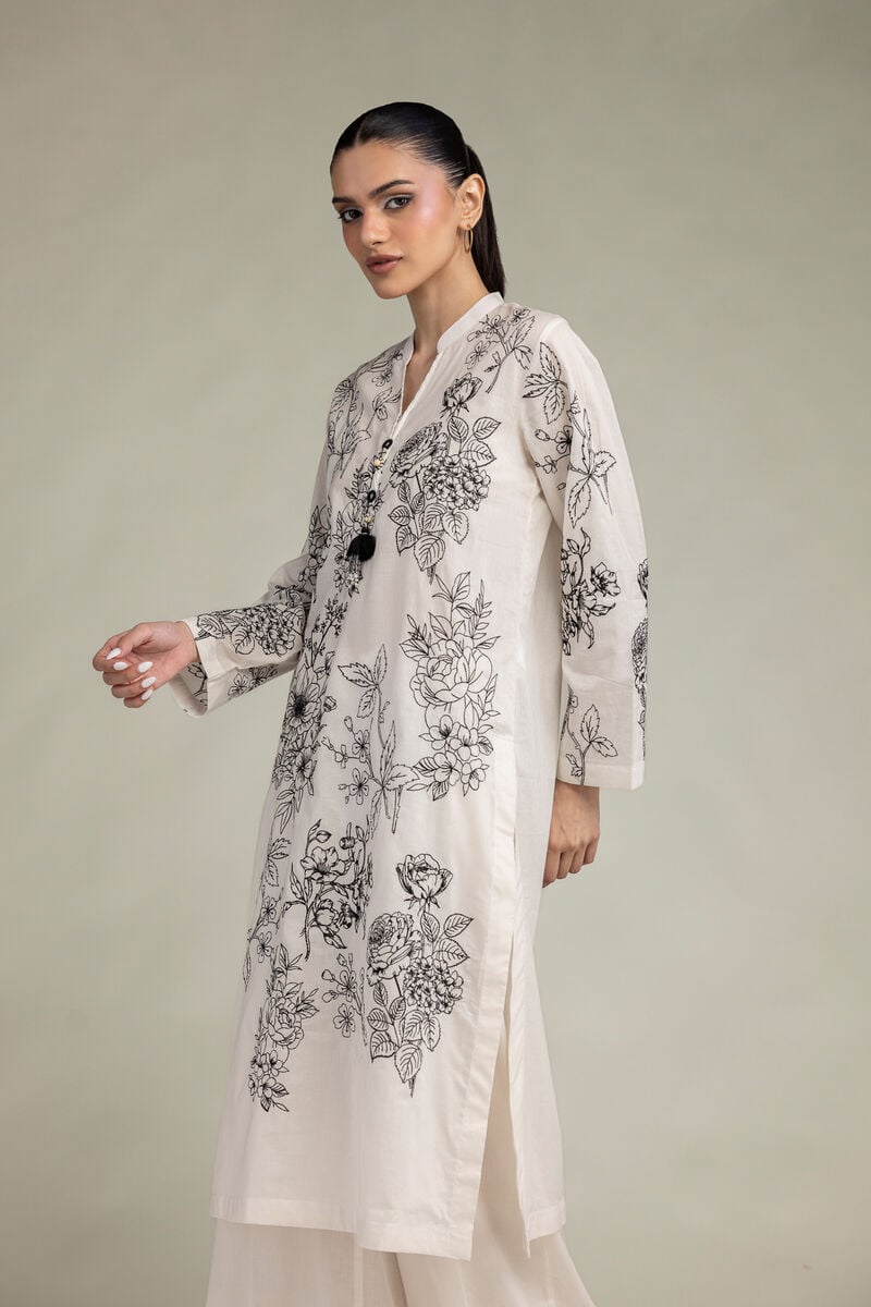 Cambric Longline Kurta