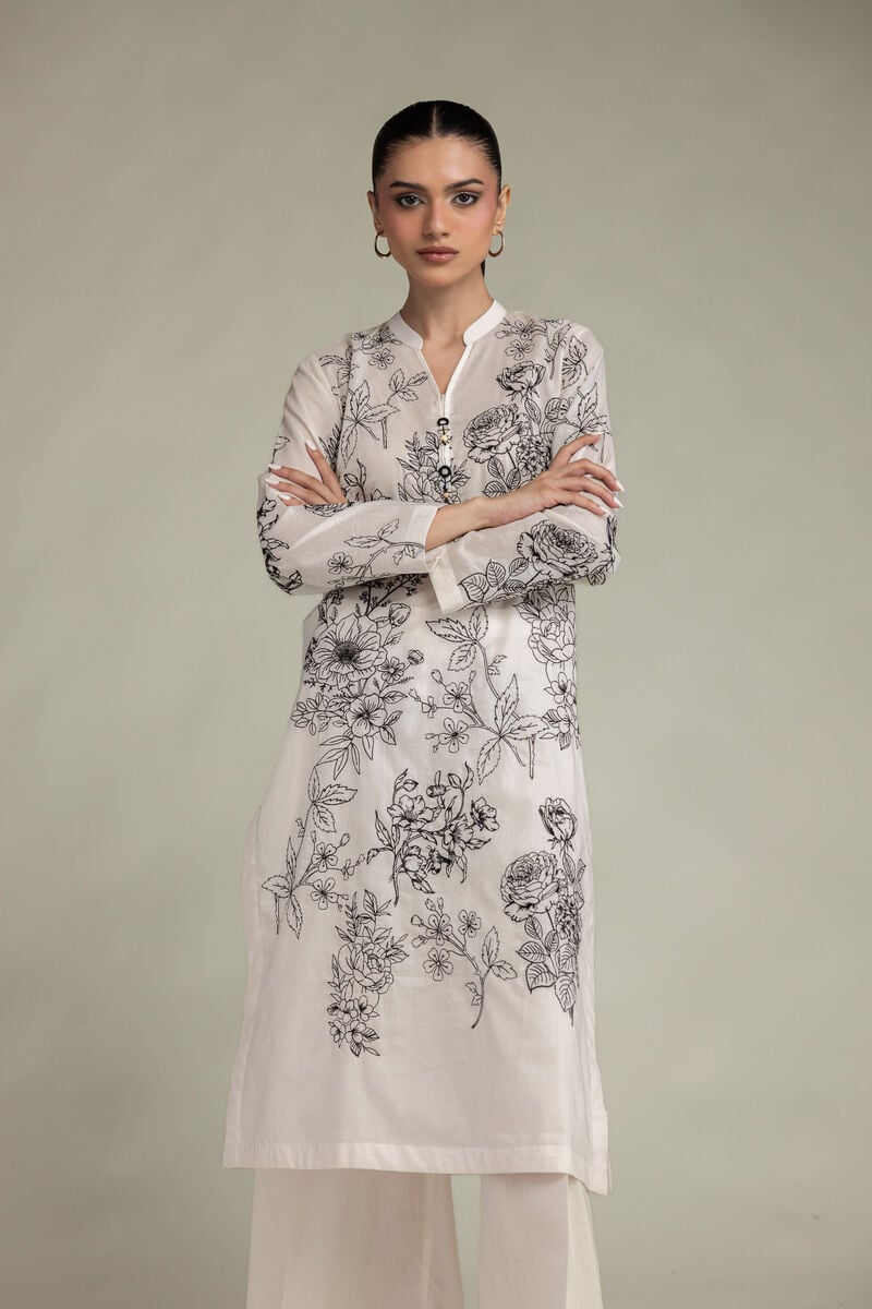 Cambric Longline Kurta