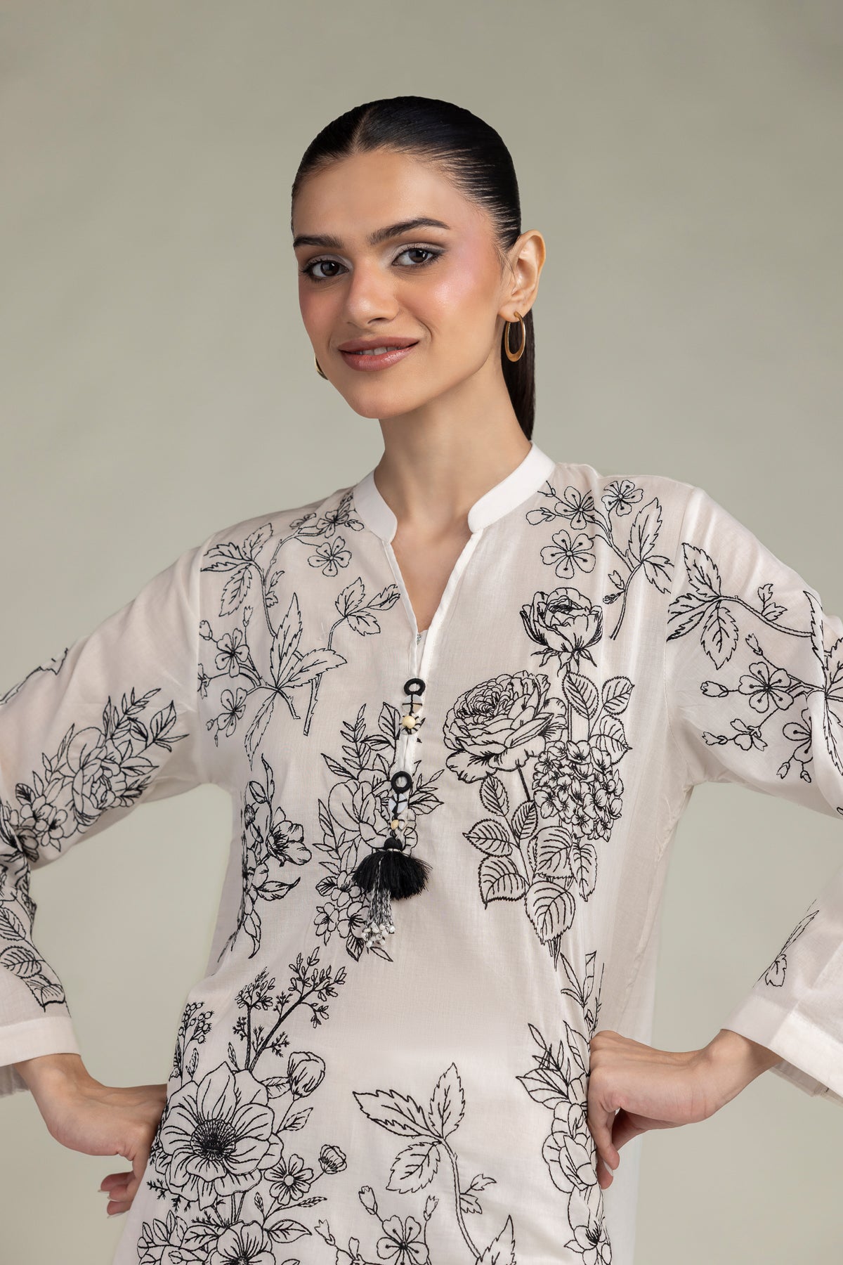 Cambric Longline Kurta