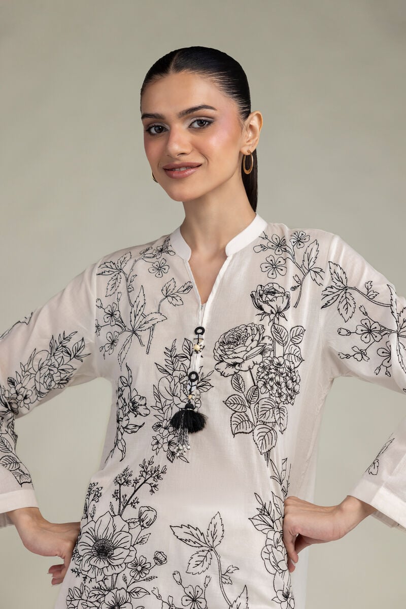 Cambric Longline Kurta
