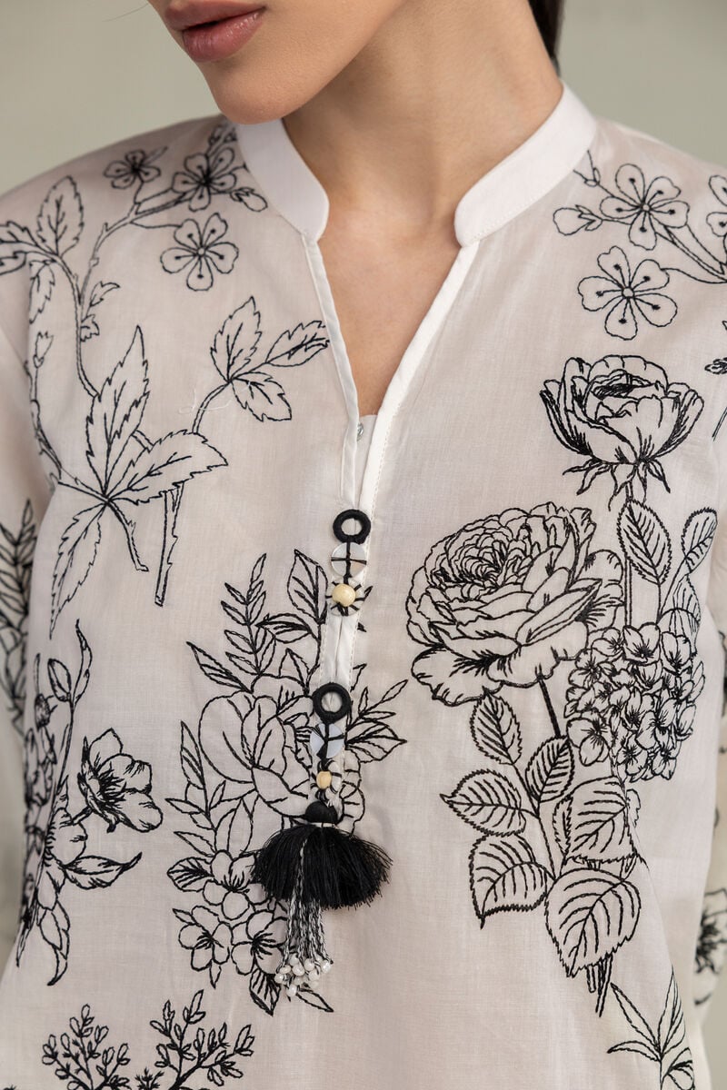 Cambric Longline Kurta