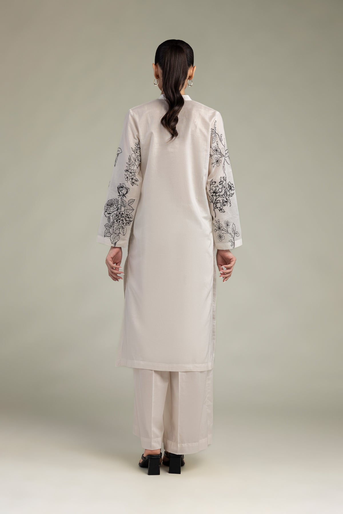 Cambric Longline Kurta