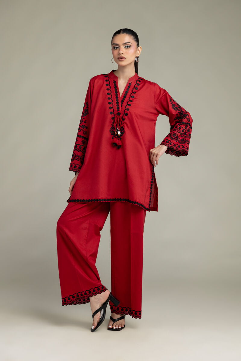 Red Cambric Pants