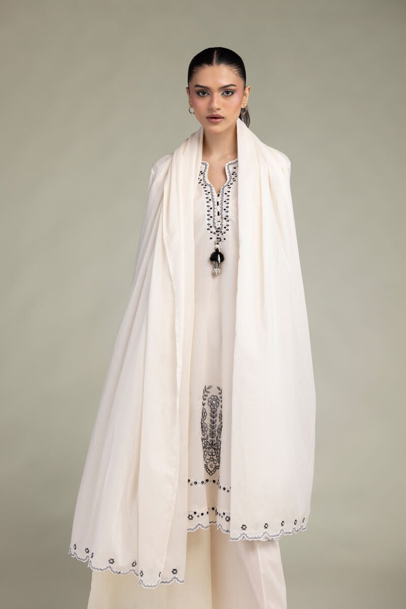 Floral Lawn Dupatta