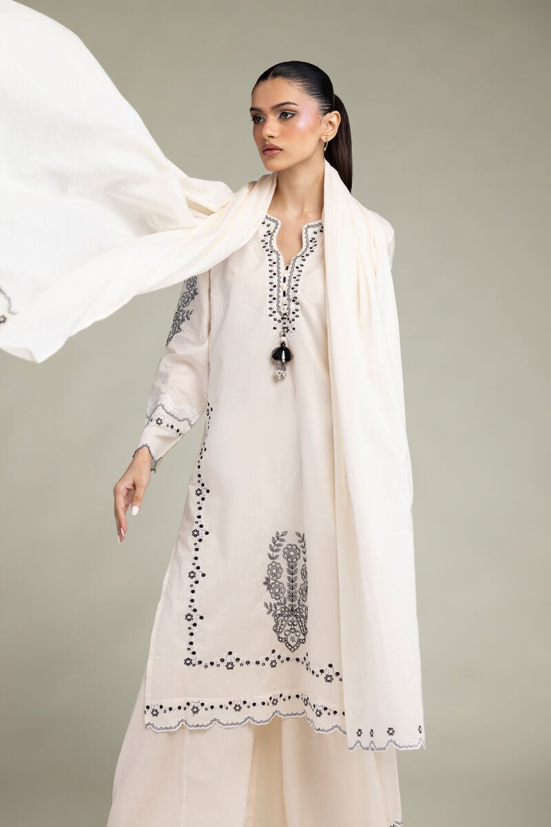 Floral Lawn Dupatta