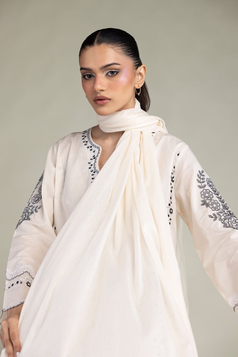 Floral Lawn Dupatta