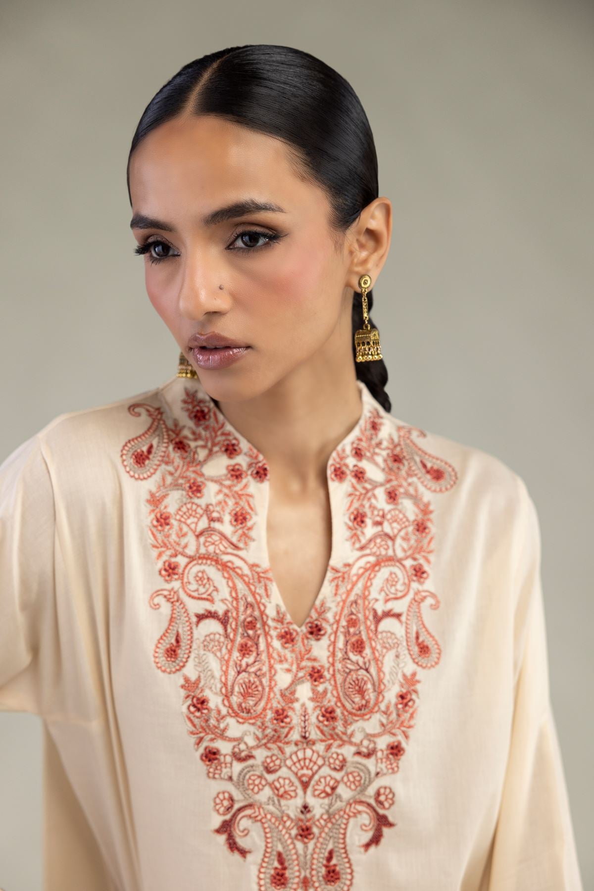 Long Cambric Kurta