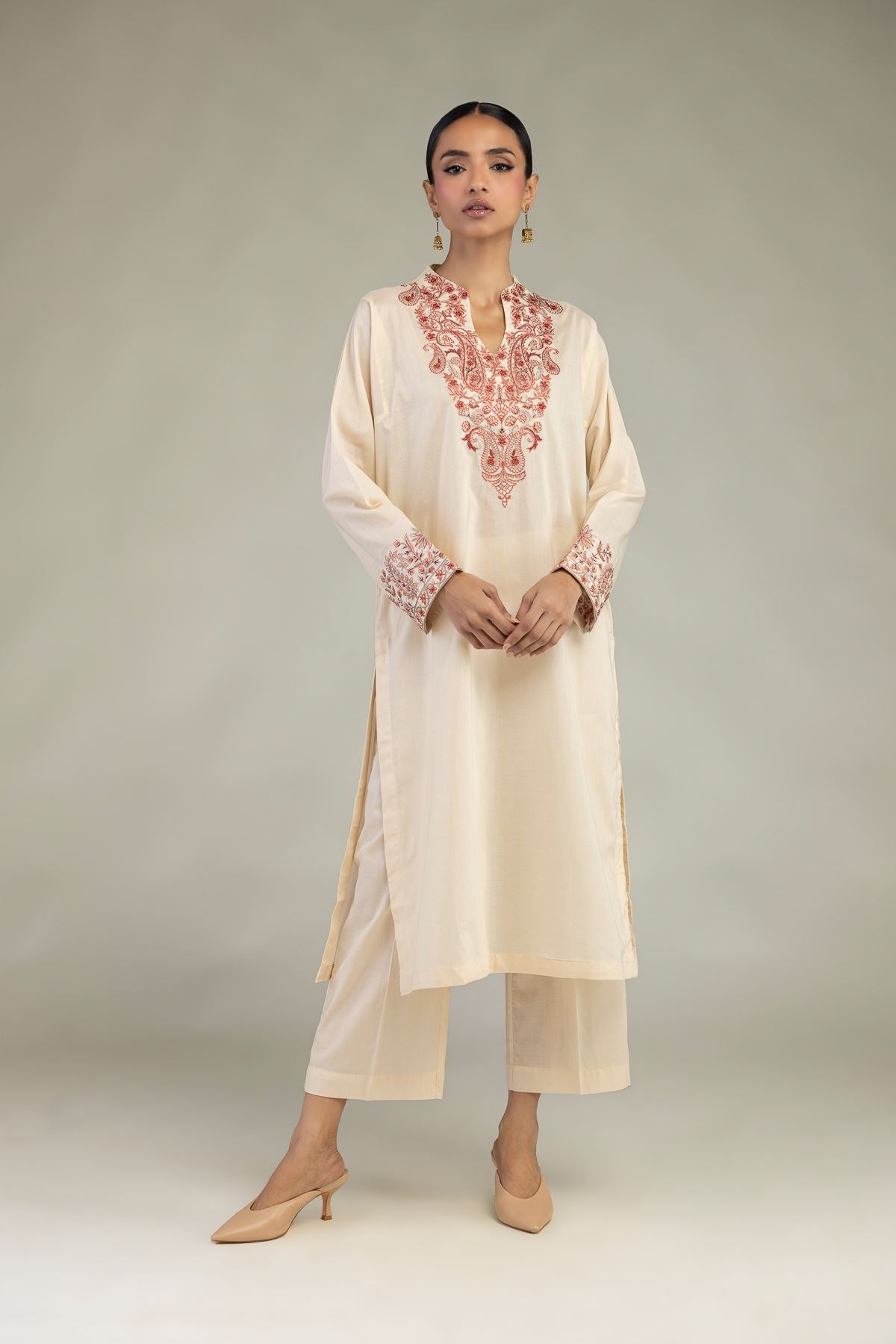 Long Cambric Kurta