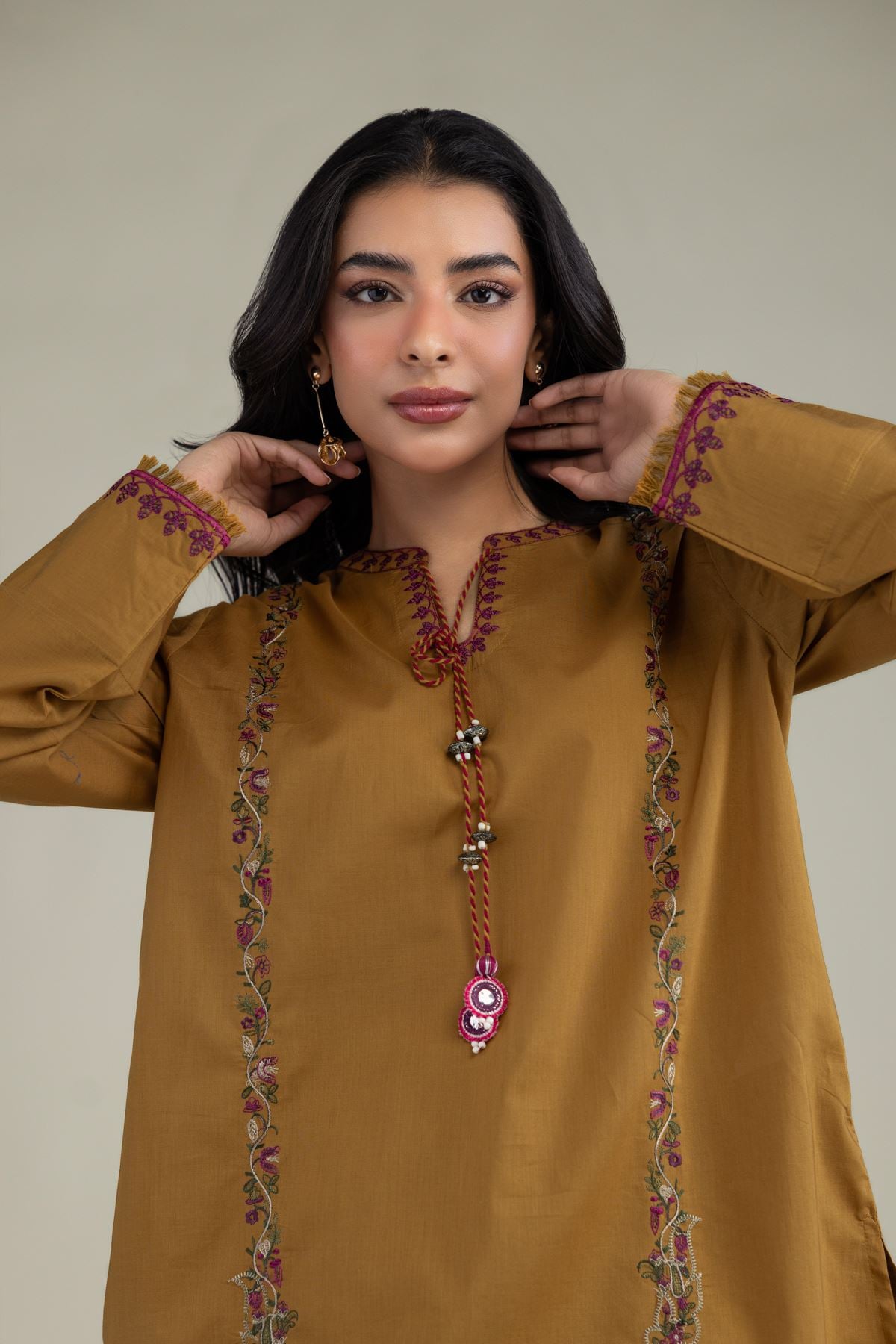 Solid Cambric Shalwar