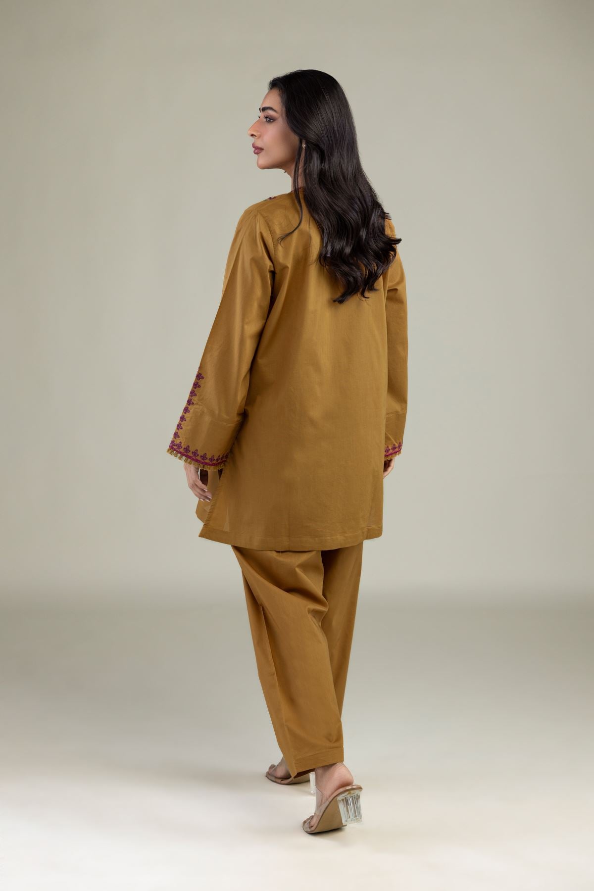 Floral Cambric Kurta