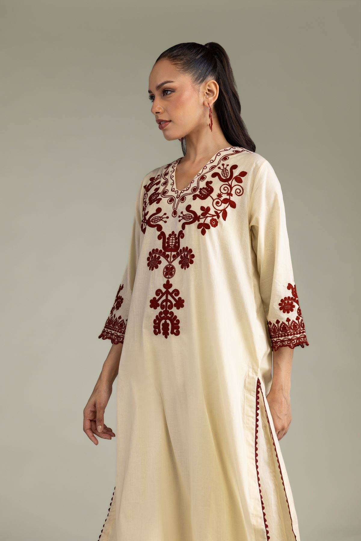 Long Cambric Kurta